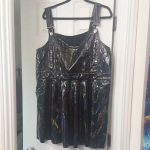 Killstar Black Glossy Dress